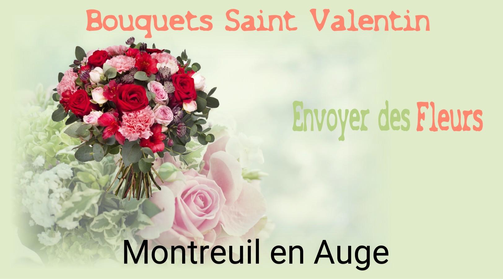 Roses de Saint-Valentin livrées à Montreuil-en-Auge